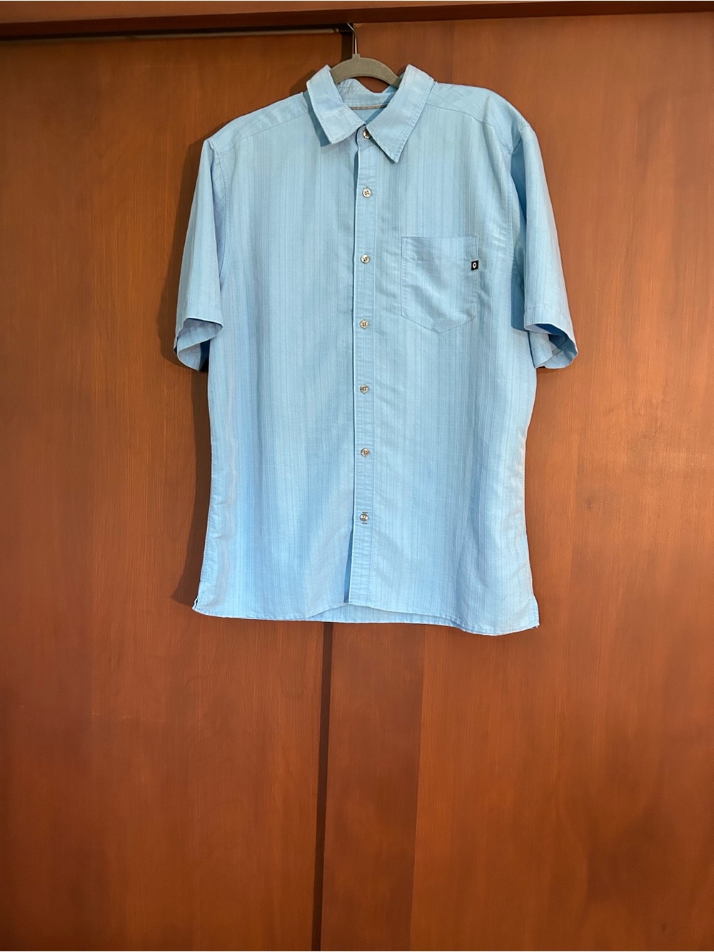 Marmot Blue Button Down Shirt